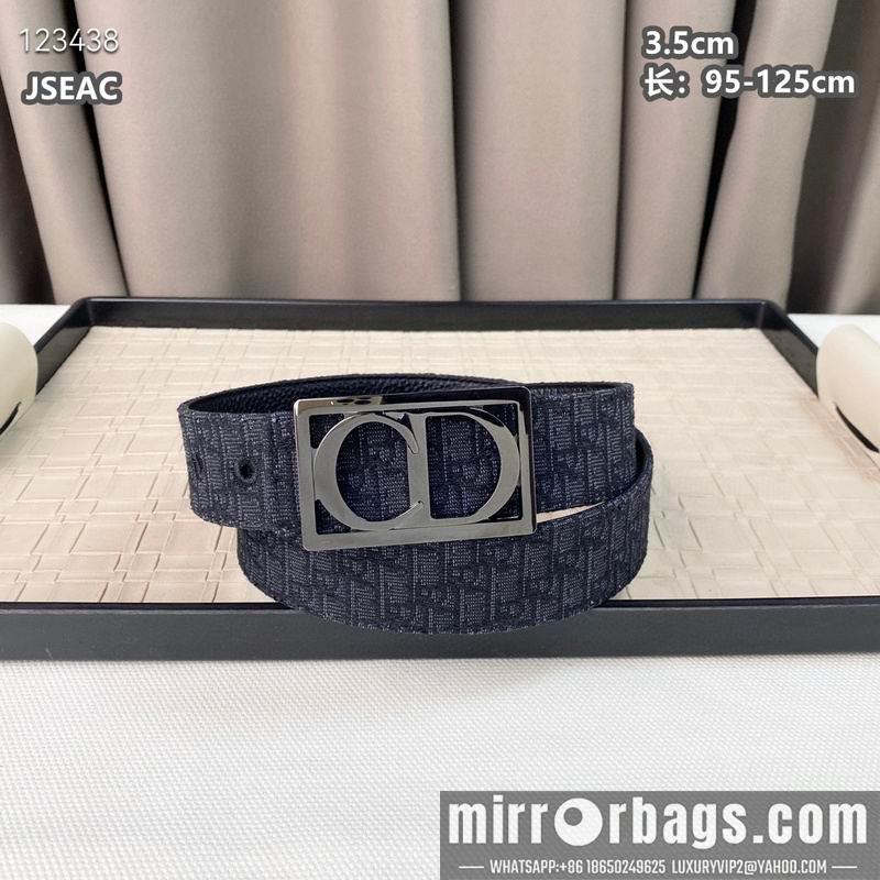 Replica Dior belt 35mmX95-125cm 8L25