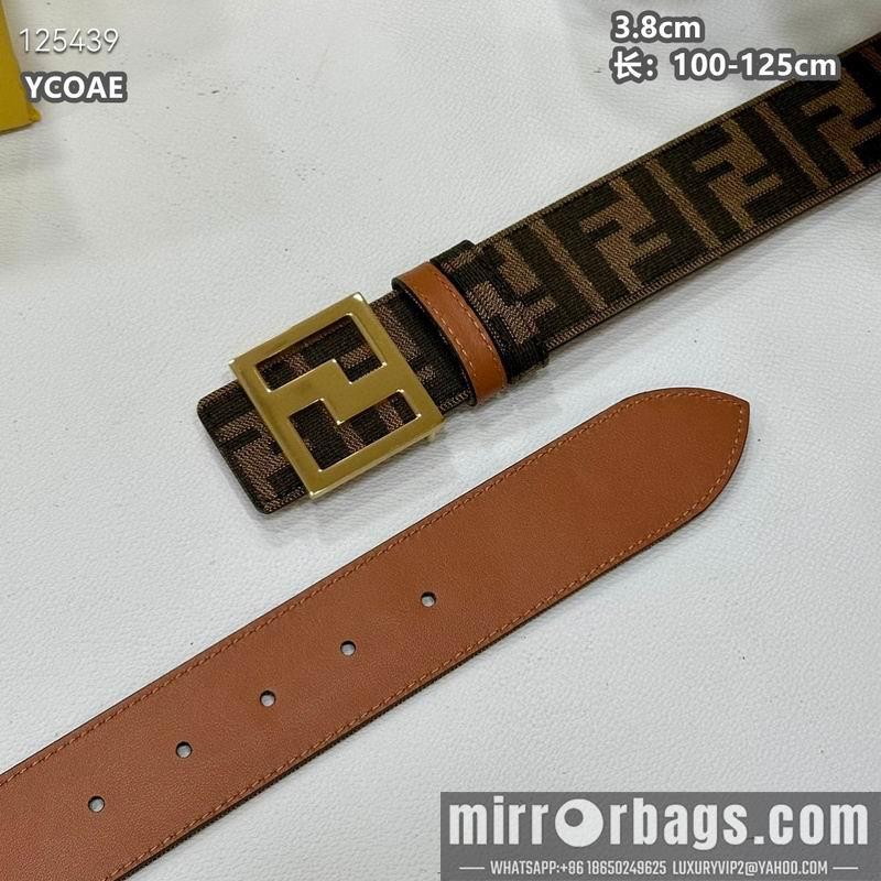 Replica Fendi belt 38mmX100-125cm  8L14