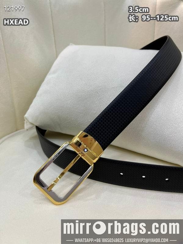 Replica Montblanc belt 35mmX95-125cm 8L04