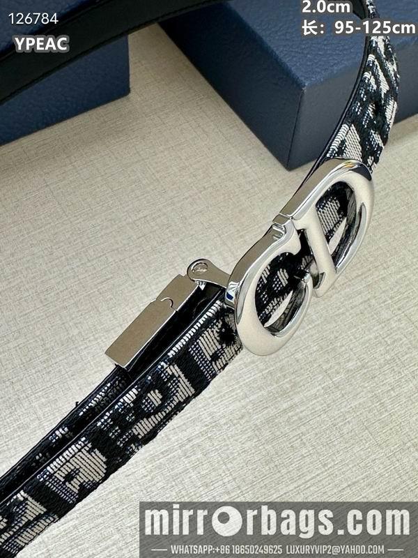 Replica Dior belt 20mmX95-125cm 8L22
