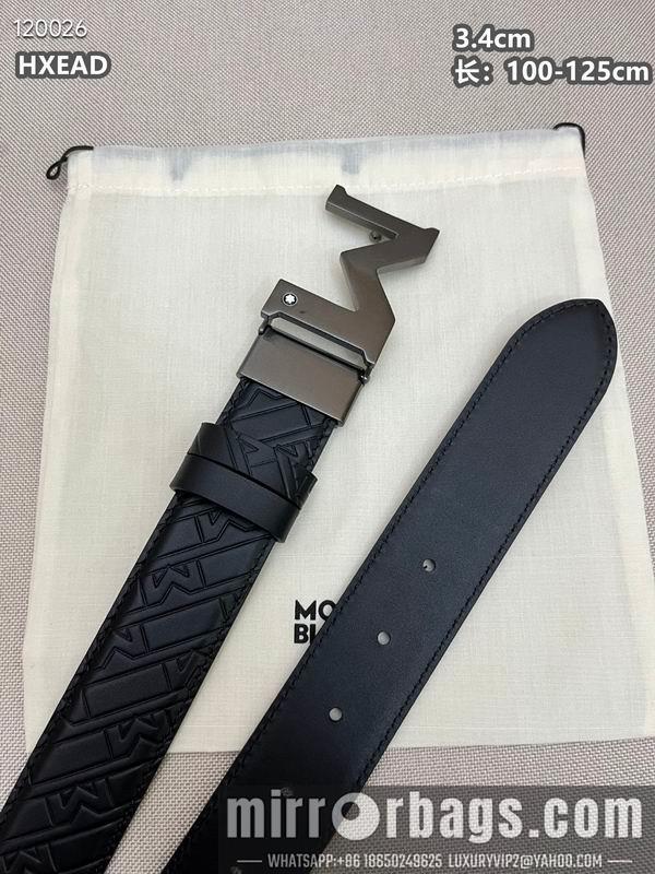 Replica Ferragamo belt 34mmX100-125cm 8L02