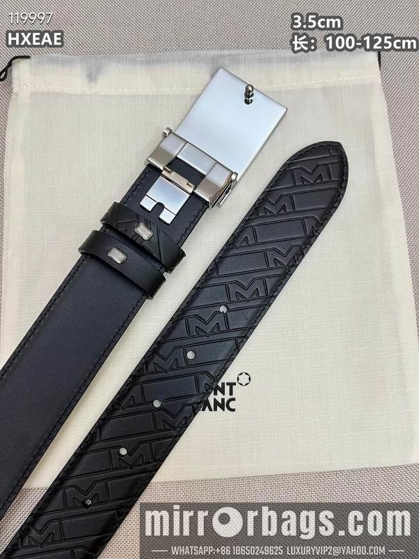 Replica Montblanc belt 35mmX100-125cm 8L072003