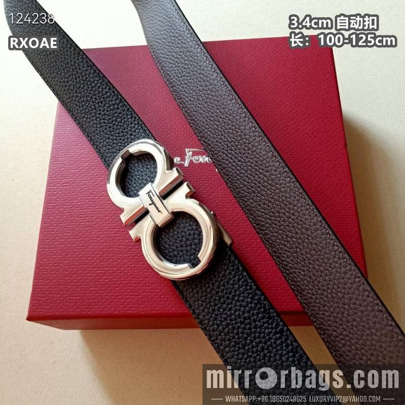 Replica Ferragamo belt 34mmX100-125cm 8L08