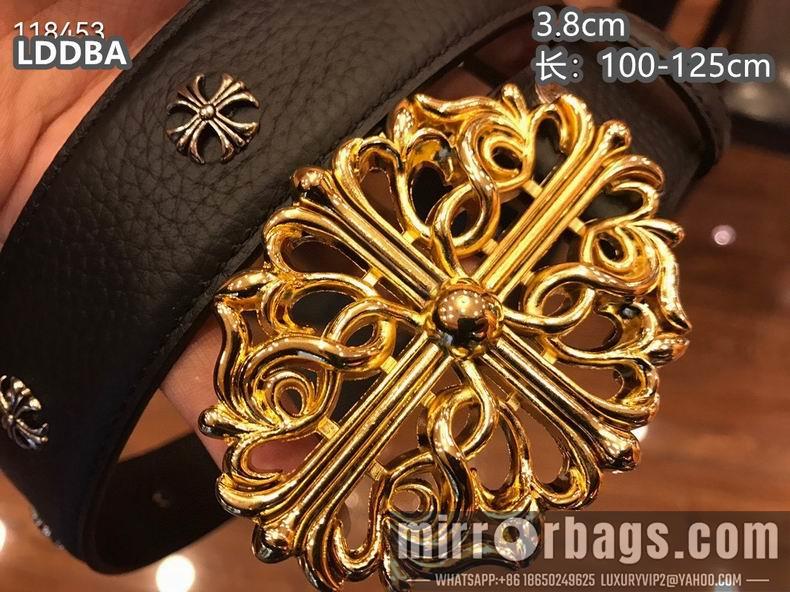 Replica Chrome Hearts belt 38mmX100-125cm 8L05