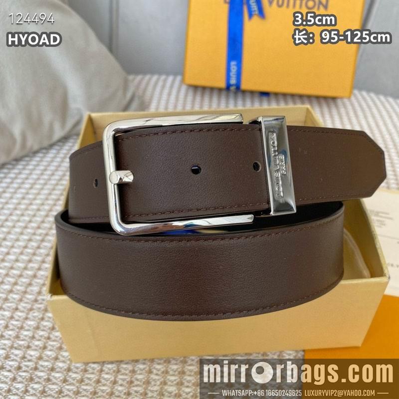 Replica LV belt 35mmX95-125cm 8L13