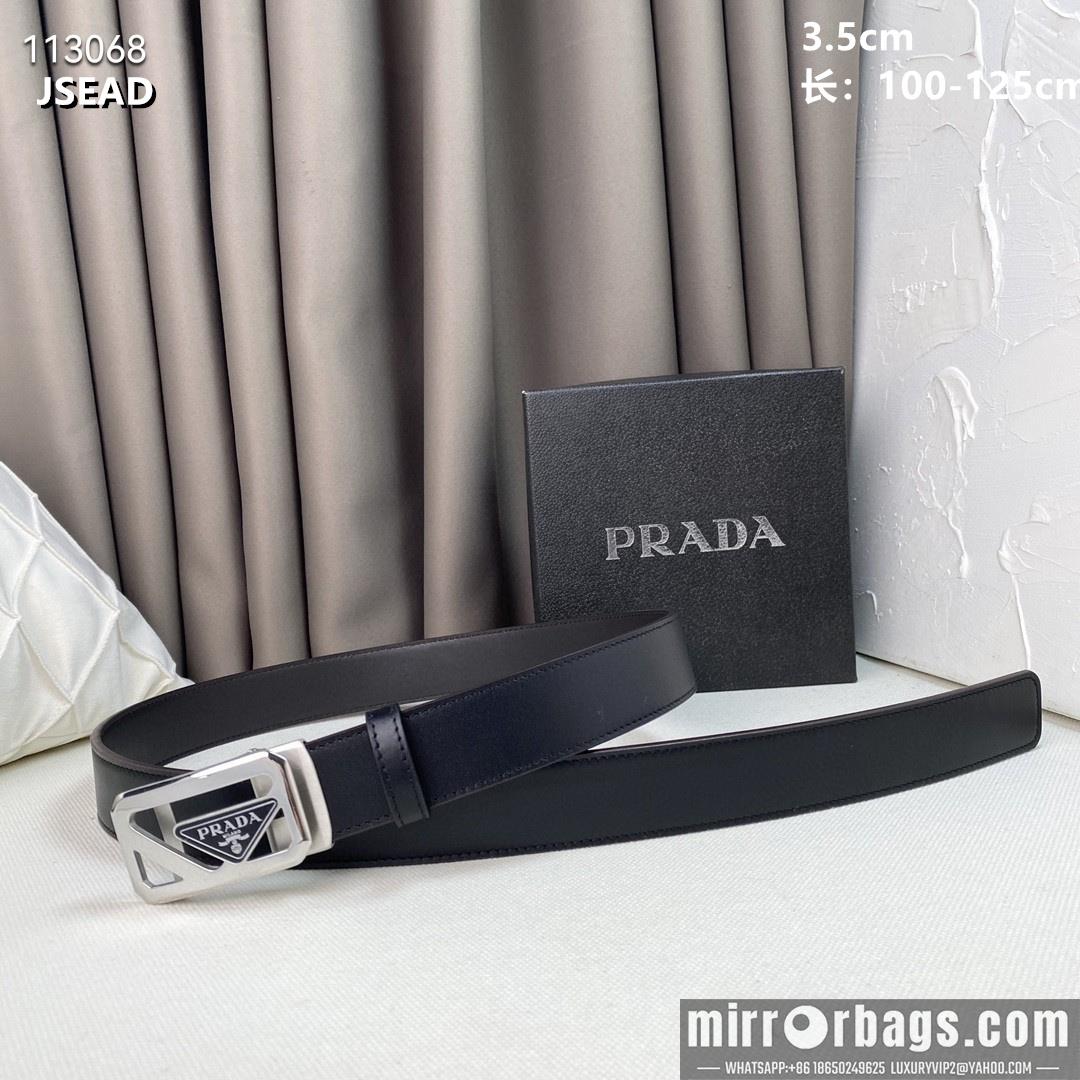 Replica Prada belt 35mmX100-125cm 8L01