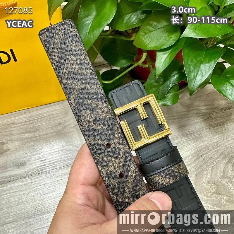 Replica Fendi belt 30mmX90-115cm 8L24