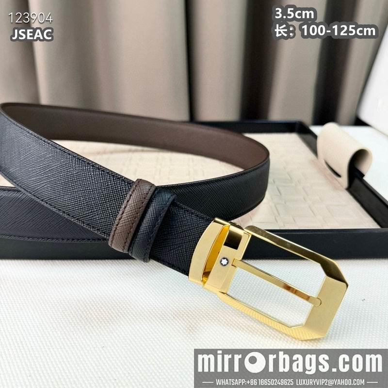 Replica Montblanc belt 35mmX100-125cm 8L24