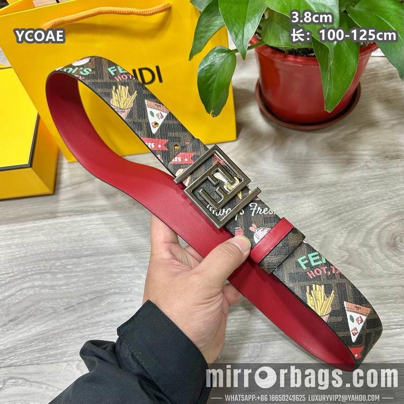 Replica Fendi belt 38mmX100-125cm 8L33