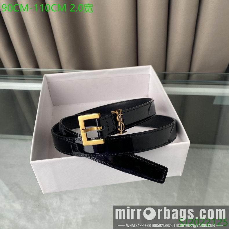 Replica YSL Belt 20mmX90-110cm 7D02