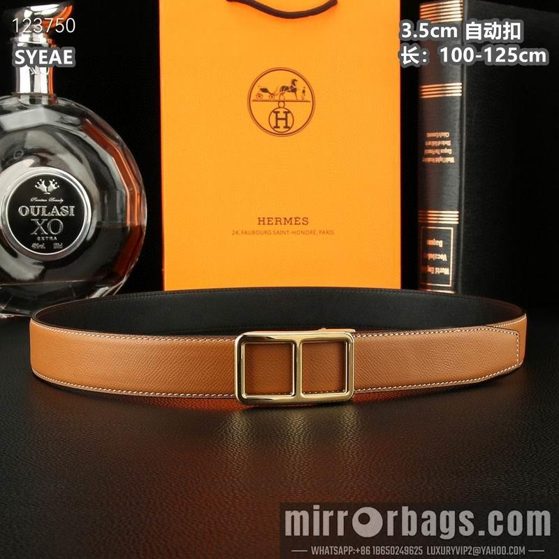 Replica Hermes belt 35mmX100-125cm 8L28