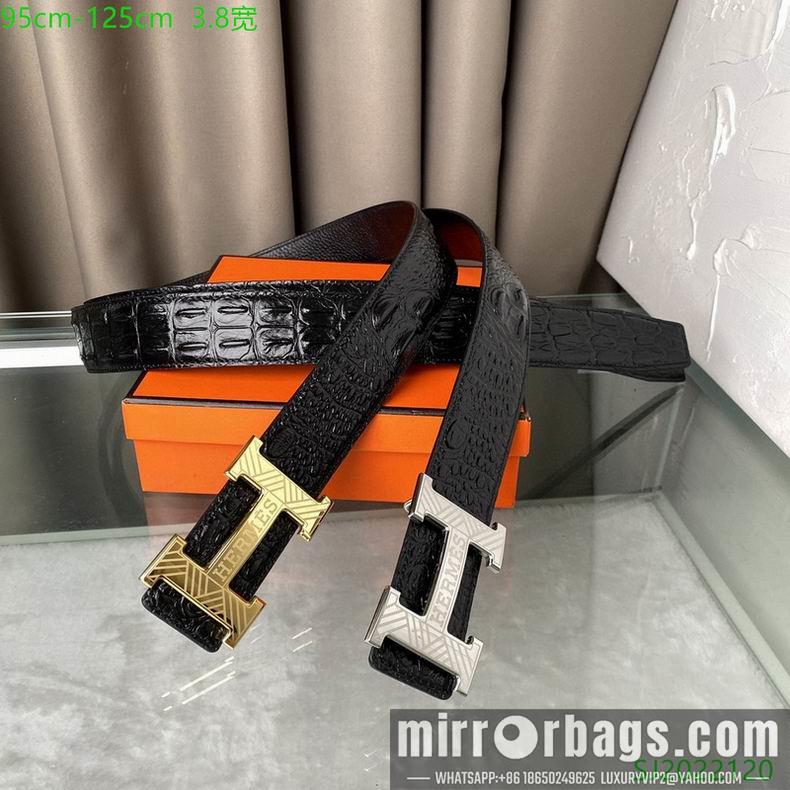 Replica Hermes Belt 38mmX95-125cm 7D105