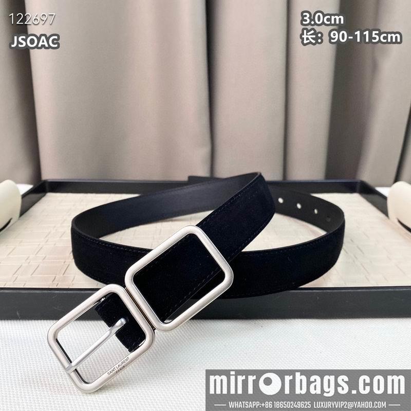 Replica YSL belt 30mm 90-115cm 8L08