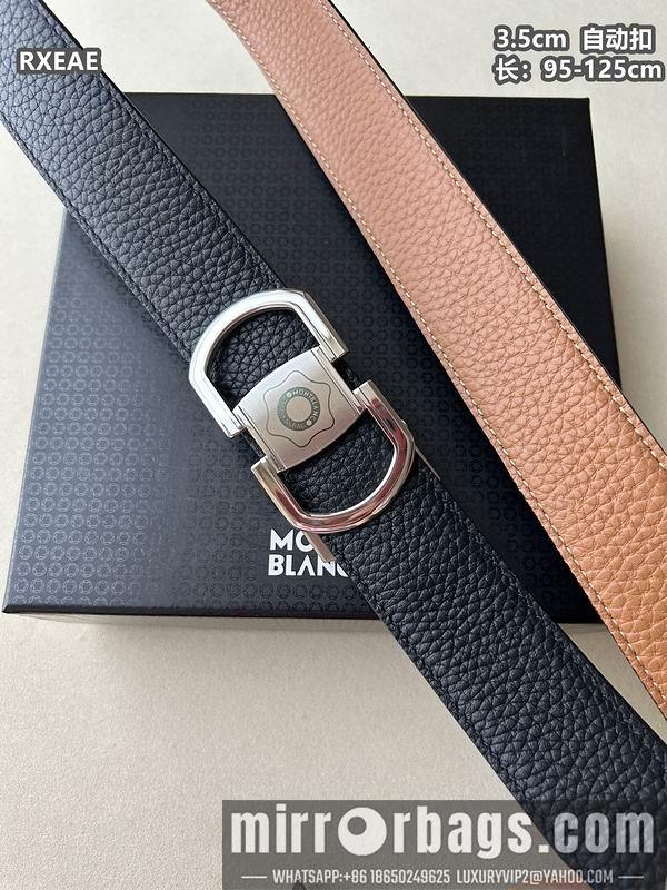 Replica Montlanc belt 35mmX100-125cm 8L73