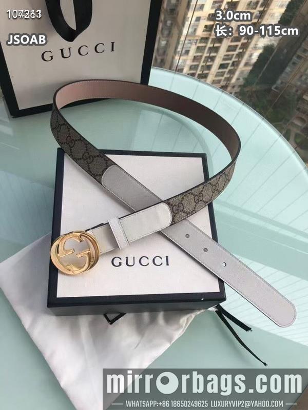 Replica Gucci belt 30mmX90-115cm  8L03