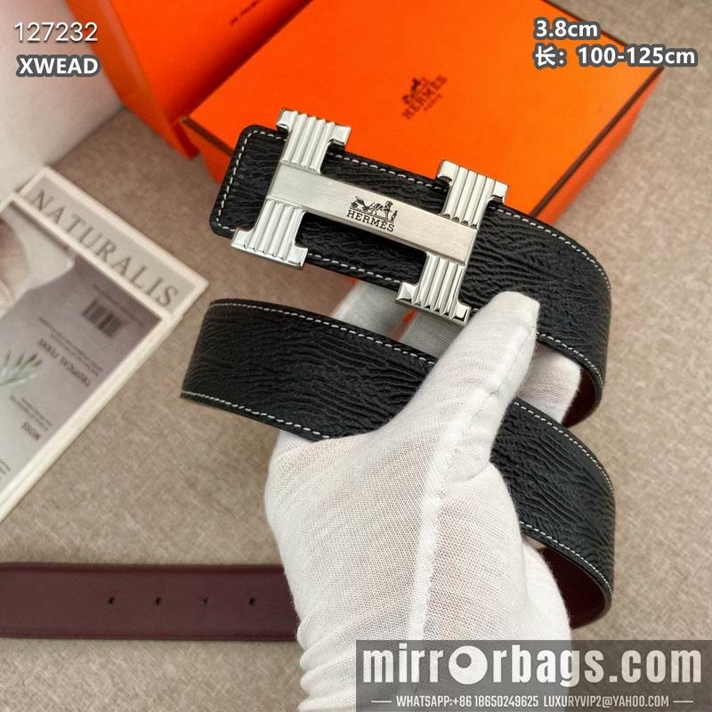 Replica Hermes belt 38mmX100-125cm 8L54