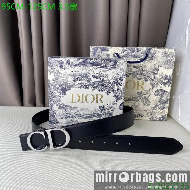 Replica Dior belt 35mmX95-125cm 7D09