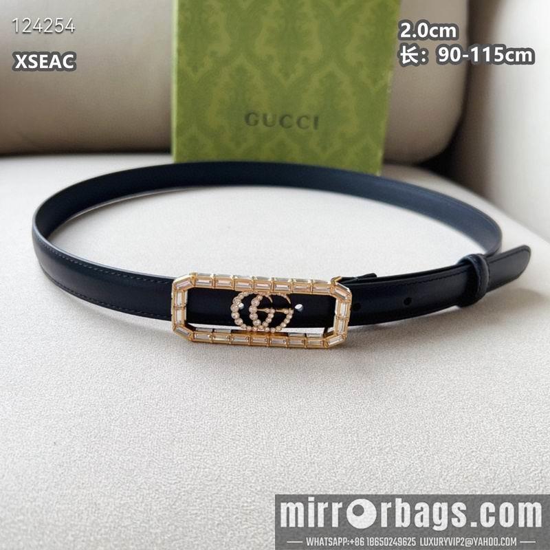 Replica Gucci belt 20mmX90-115cm 8L17