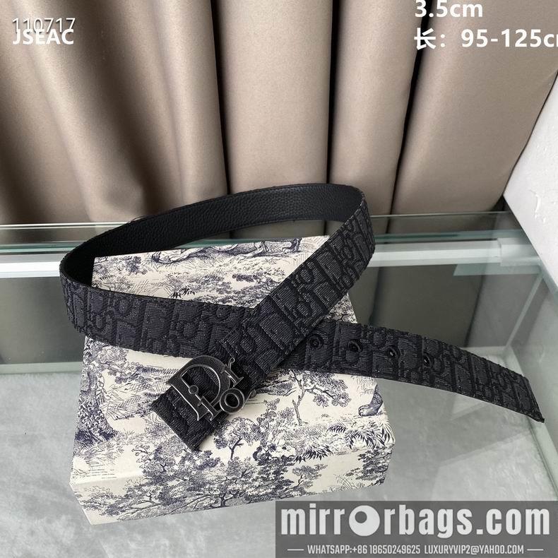 Replica Dior Belt 35mm 95-125cm 8L02