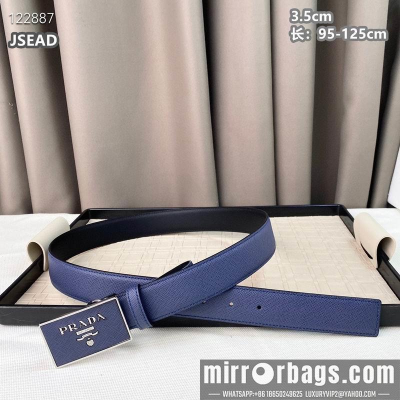 Replica Prada belt 35mmX95-125cm 8L34