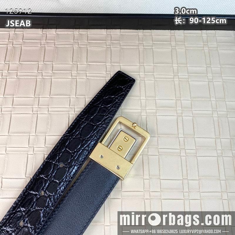 Replica YSL belt 30mmX90-125cm 8L05