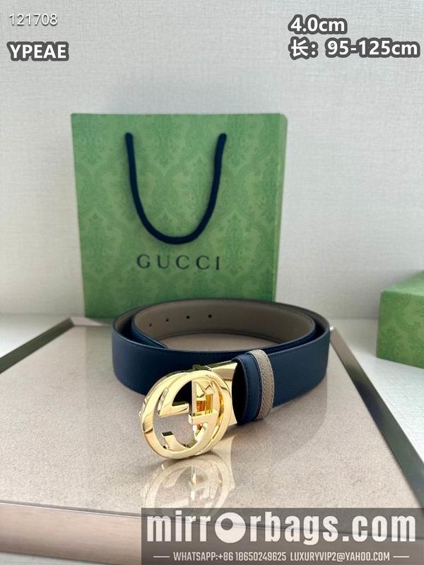 Replica Gucci belt 40mmX95-125cm 8L127