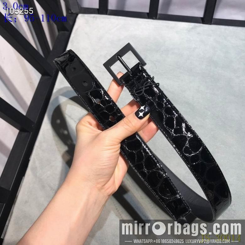 Replica YSL Belt 30mmX95-110cm 8L05
