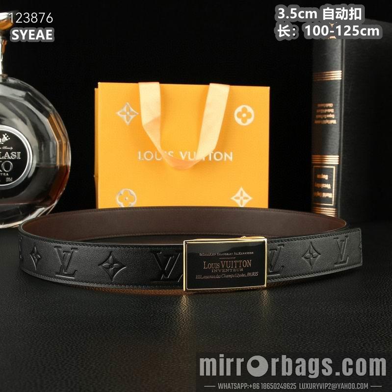 Replica LV belt 35mmX100-125cm 8L48