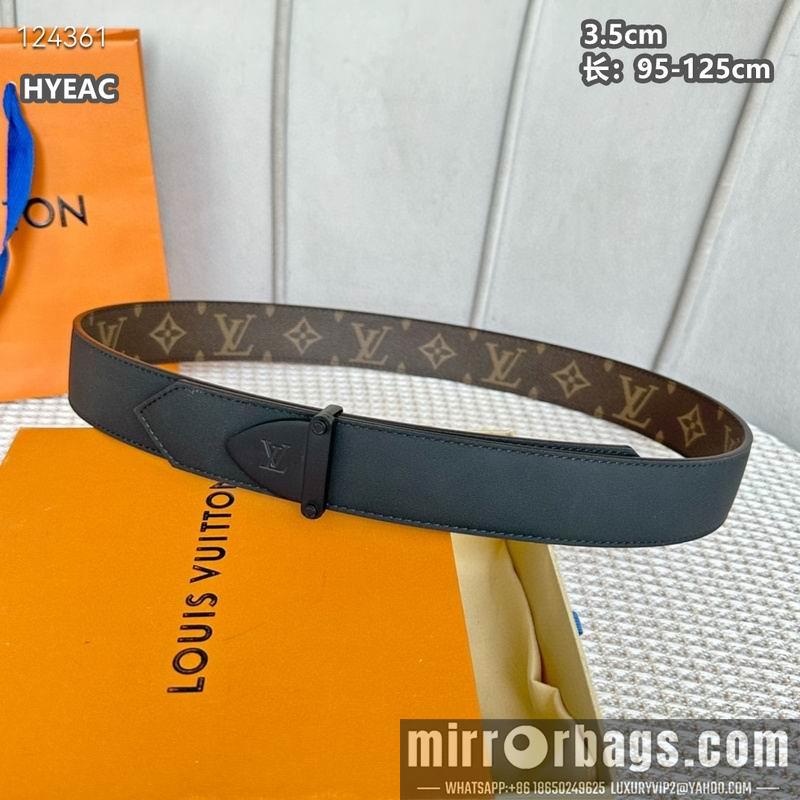 Replica LV belt 35mmX95-125cm 8L15