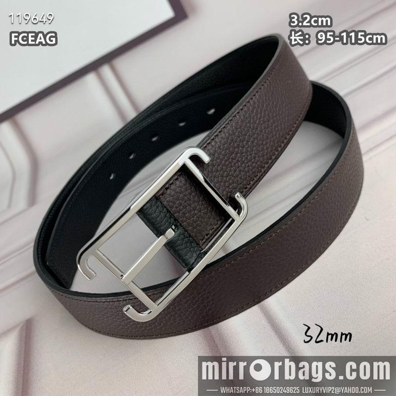 Replica Hermes belt 32mmX95-115cm 8L040801