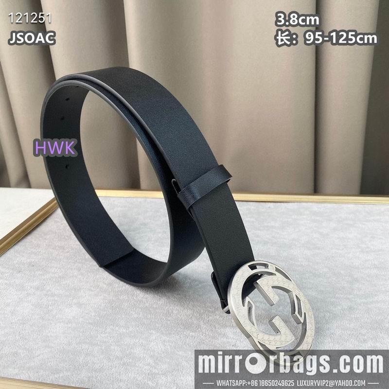 Replica Gucci belt 38mmX95-125cm 8L15