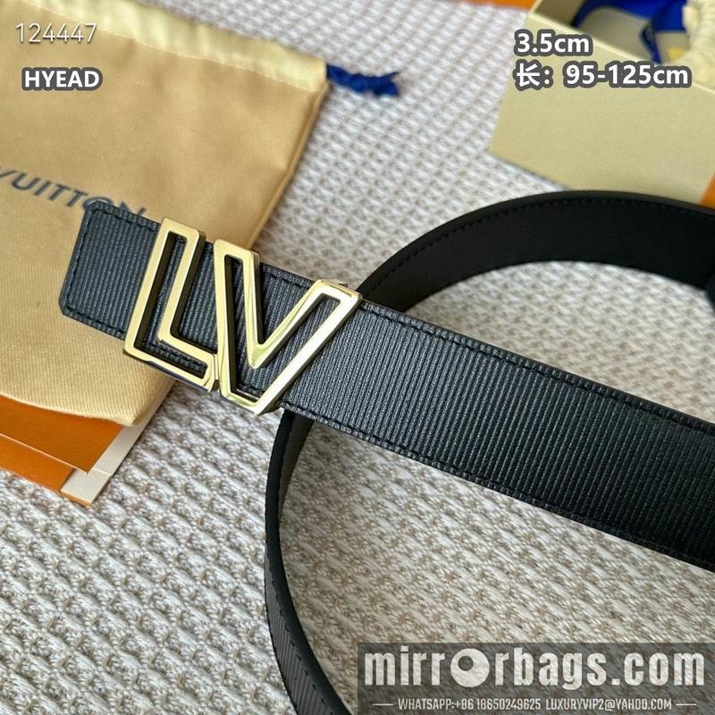 Replica LV belt 35mmX95-125cm 8L14