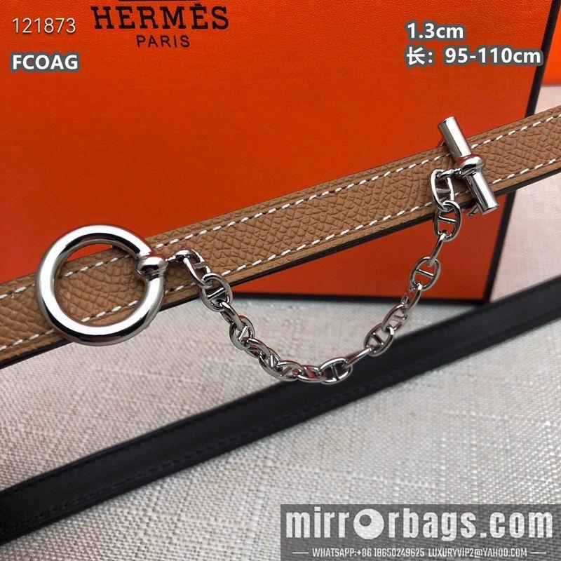 Replica Hermes belt 13mmX95-110cm 8L10