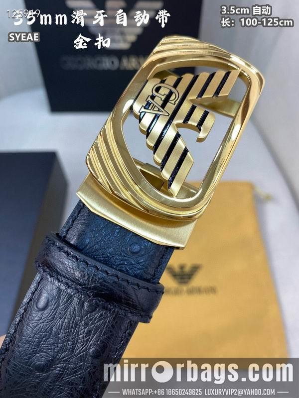 Replica Armani belt 35mmX100-125cm 8L06