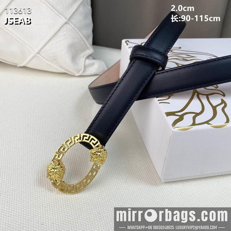 Replica Versace belt 20mmX90-115cm 8L082501