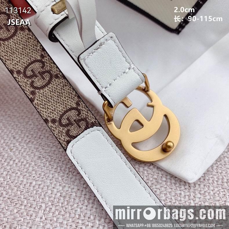 Replica Gucci belt 20mmX90-115cm 8L07