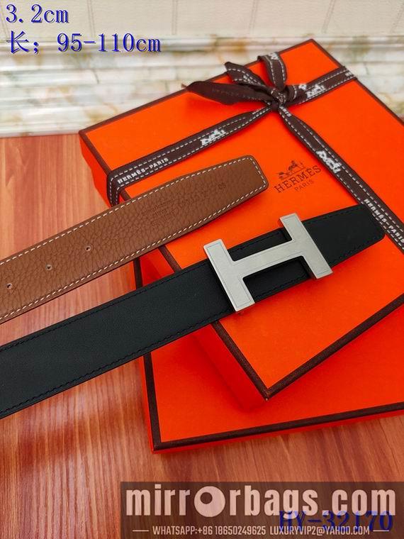 Replica Hermes Belt 32mmX95-110cm 8L08