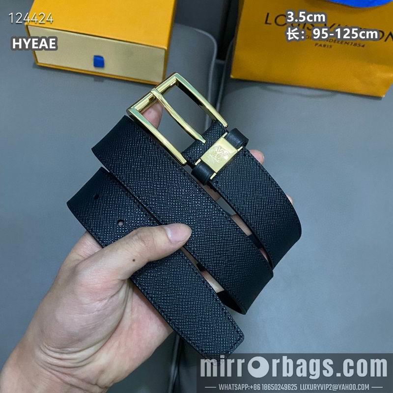 Replica LV belt 35mmX95-125cm 8L27