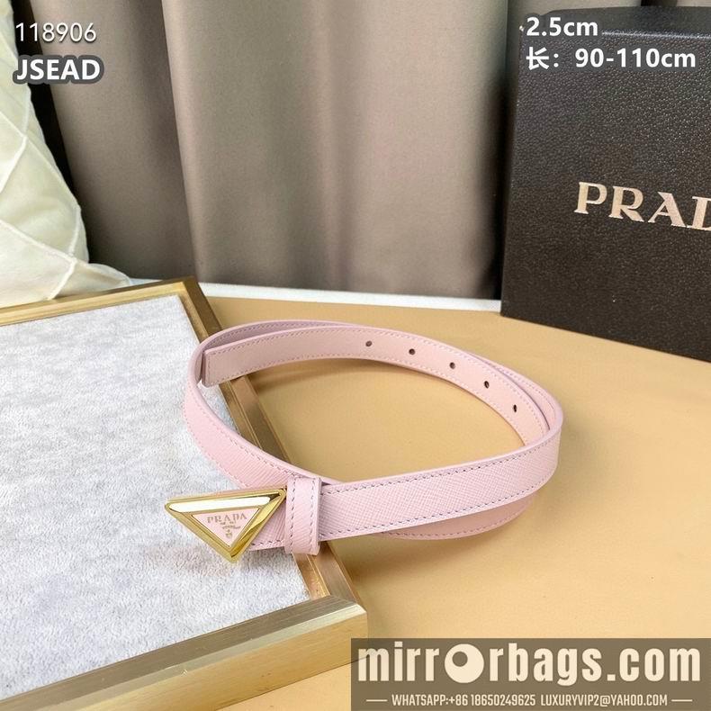 Replica Prada belt 25mmX90-110cm 8L010801