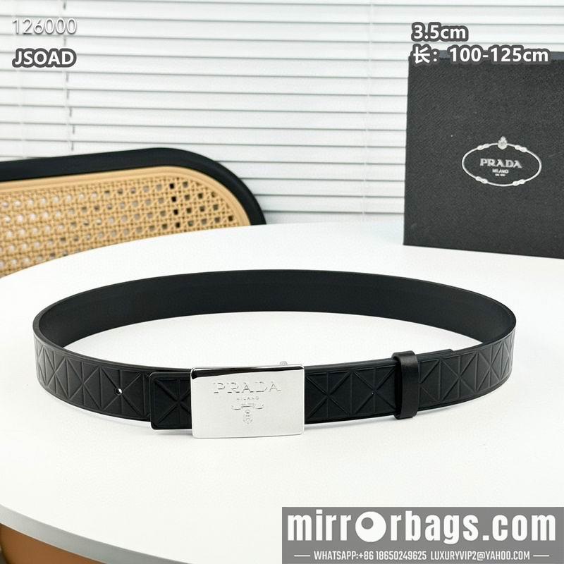 Replica Prada belt 35mmX100-125cm 8L37