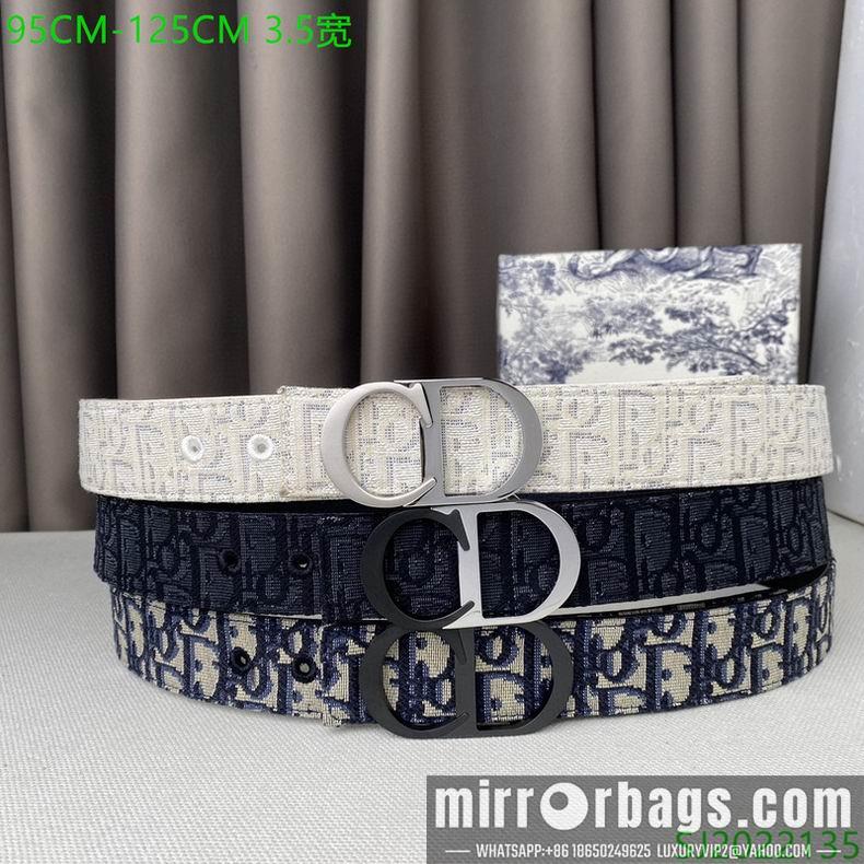 Replica Dior belt 35mmX95-125cm 7D05