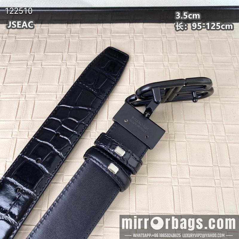 Replica Balenciaga belt 35mmX95-125cm 8L10
