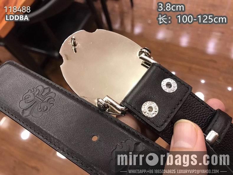 Replica Chrome Hearts belt 38mmX100-125cm 8L04