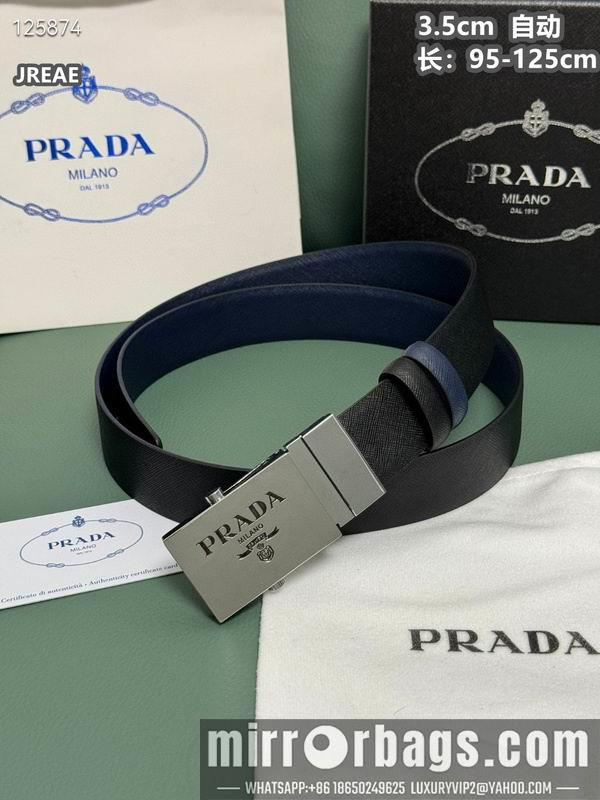 Replica Prada belt 35mmX95-125cm 8L47