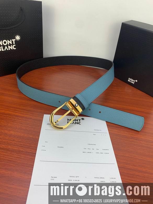 Replica Montblanc Belt 34mmX95-125CM 7D13