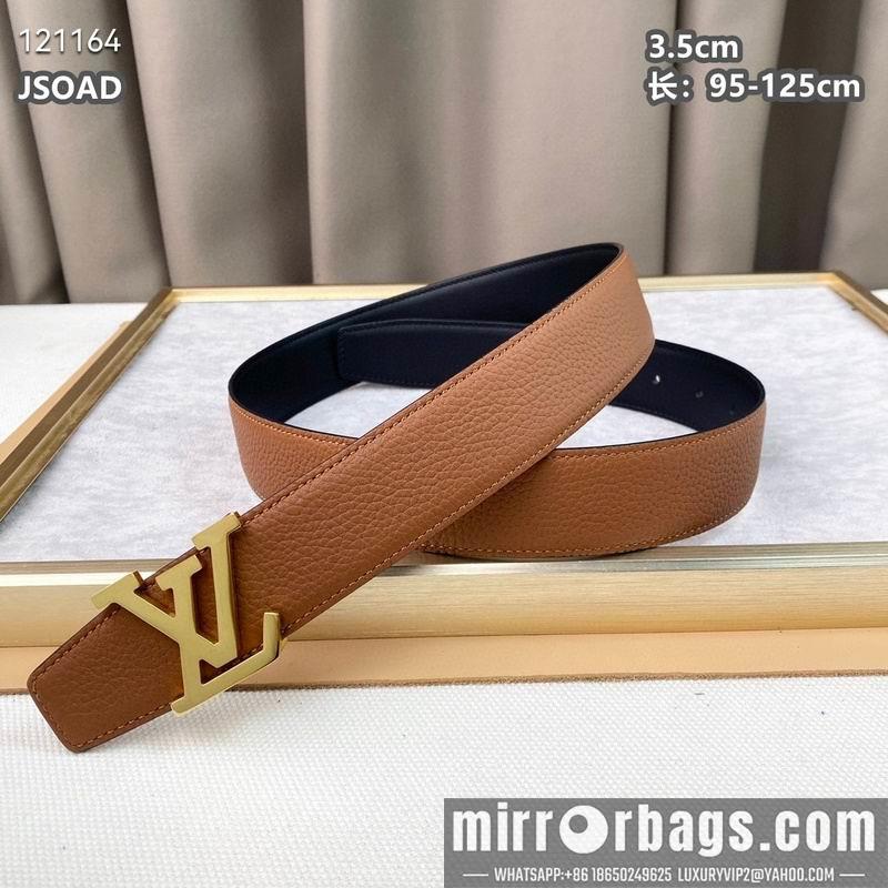 Replica LV belt 35mmX95-125cm 8L17