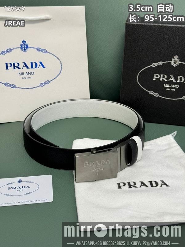 Replica Prada belt 35mmX95-125cm 8L49