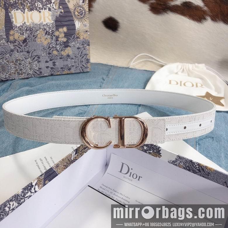 Replica Dior Belt 30mmX95-110cm 7d08