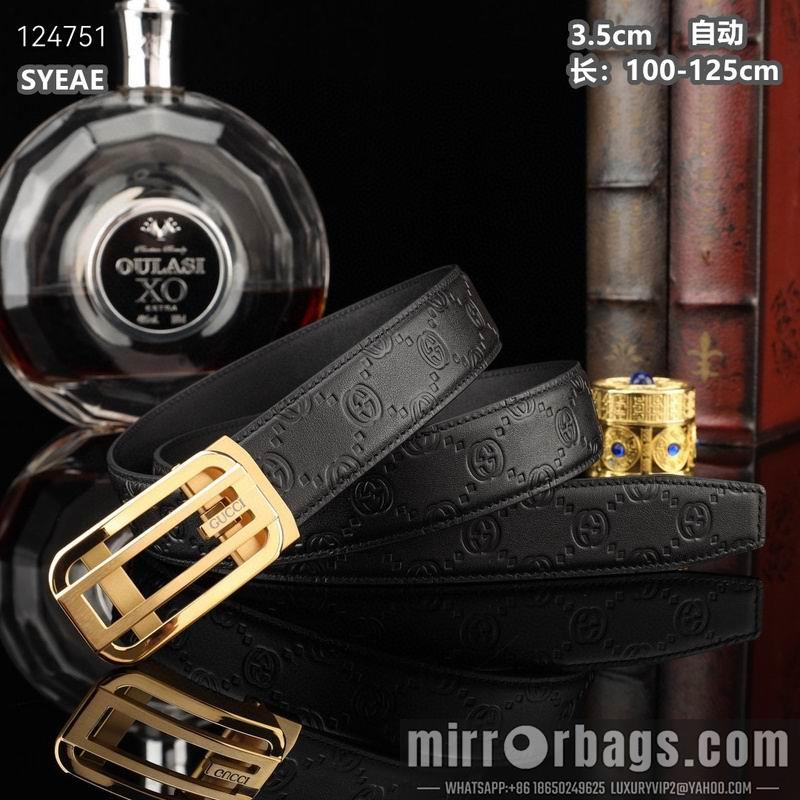 Replica Gucci belt 35mmX100-125cm 8L26