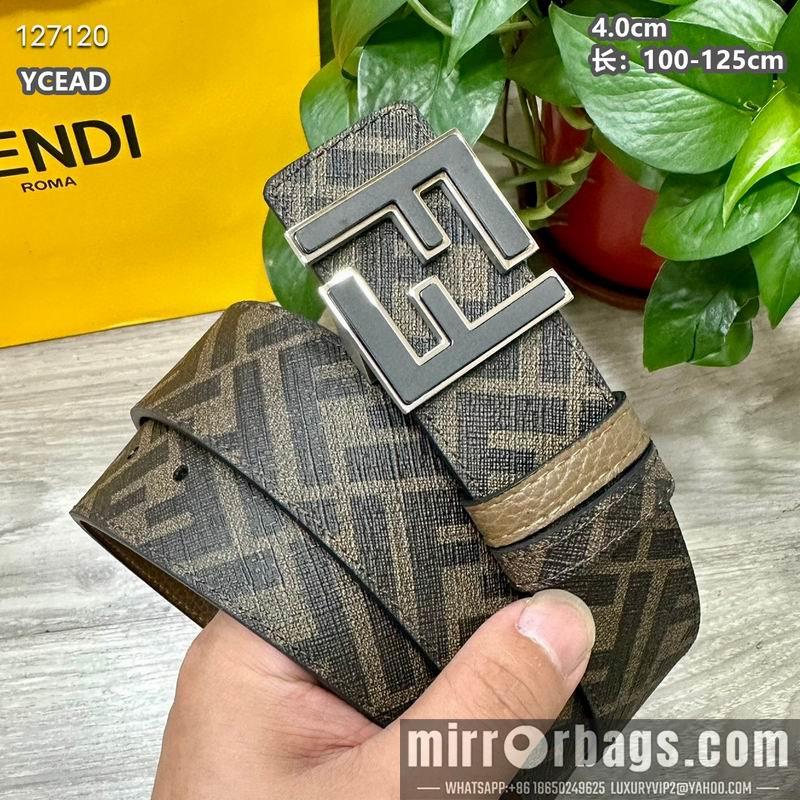 Replica Fendi belt 40mmX100-125cm 8L133